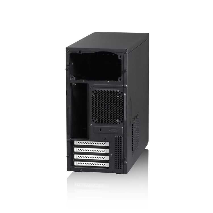 Micro ATX FRACTAL DESIGN Core 1000 Negra imagen 3