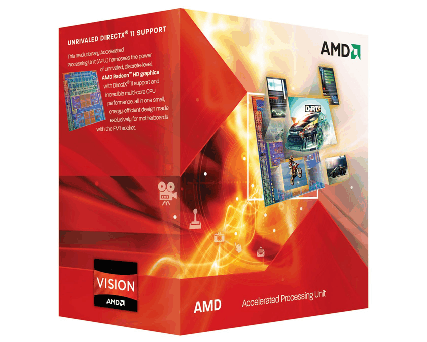Microprocesador AMD A4 X2 3300 Dual Core FM1 2.5Ghz 