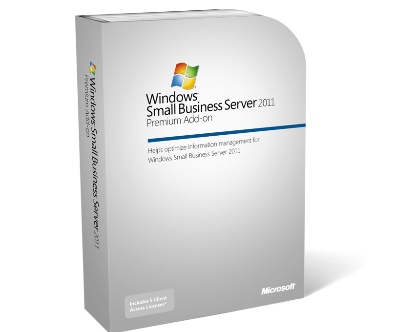 Microsfot Windows Small Business Server Premium AddCALSt 2011 64-Bit 5 Clt Device Cal 