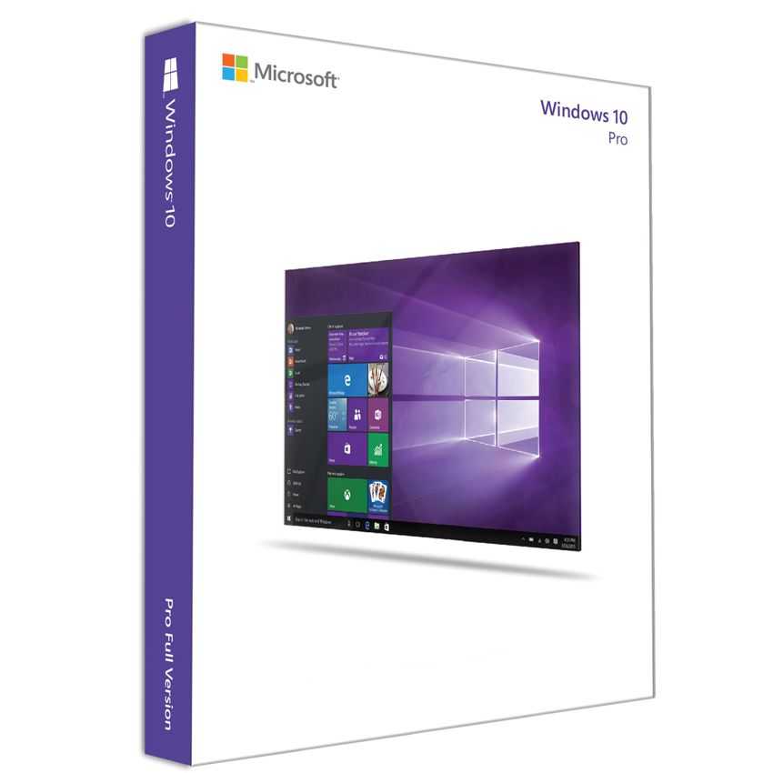 Microsoft Windows 10 Pro 64 Bits