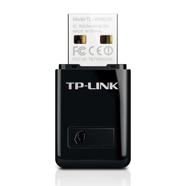 Mini Adaptador Wireless USB TP-LINK B/G/N 300Mbps