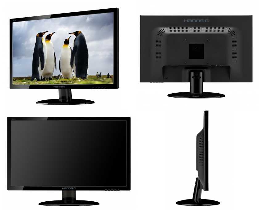 Monitor Led HannsG 21.5" HE225DPB Multimedia