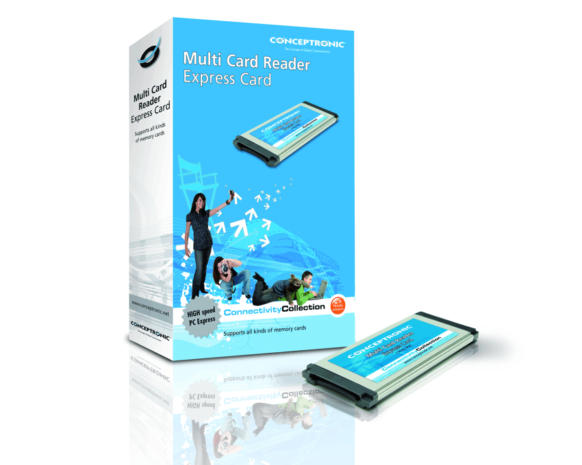 Multilector de Tarjetas PCMCIA Conceptronic CMULTCREXC imagen 2