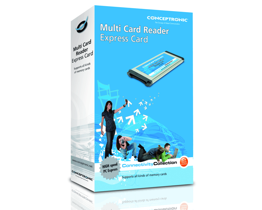 Multilector de Tarjetas PCMCIA Conceptronic CMULTCREXC imagen 3
