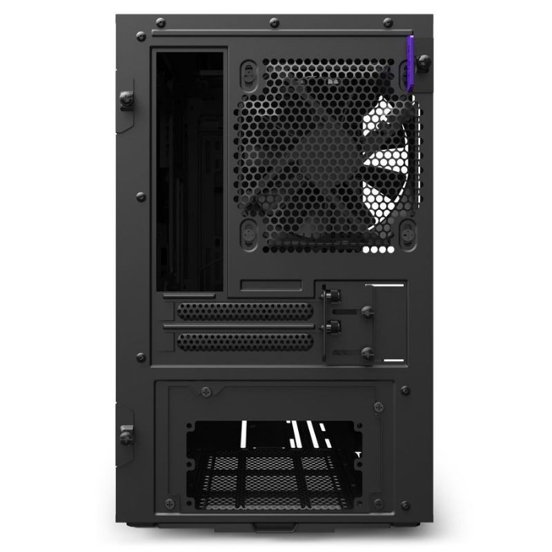 NZXT Mini ITX H210i Cristal Templado Negro Mate imagen 5