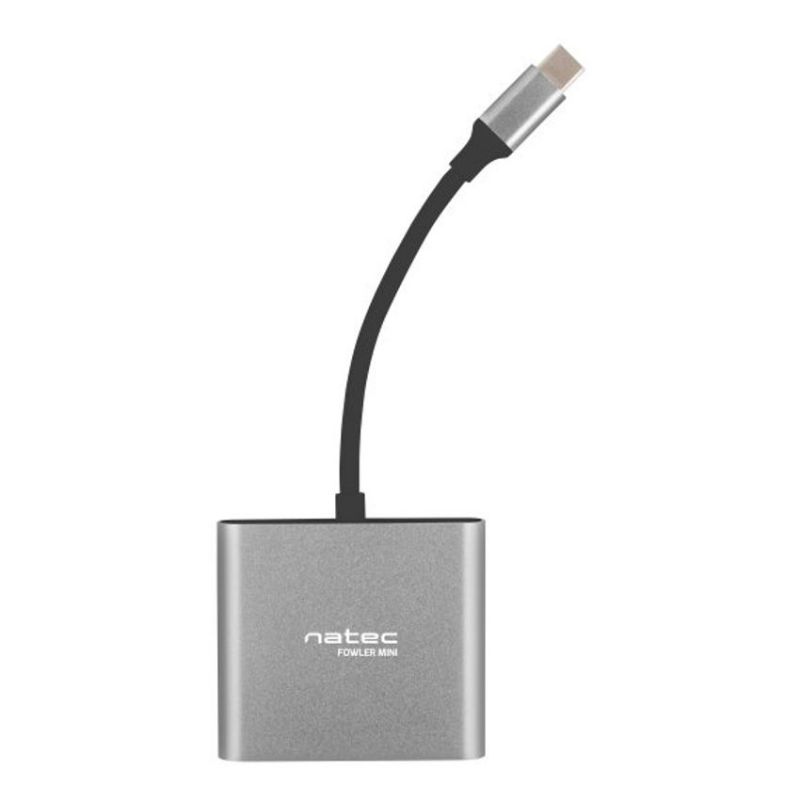 Natec Adaptador Multipuerto USB TIpo C a USB 3.0 y HDMI 4K imagen 4