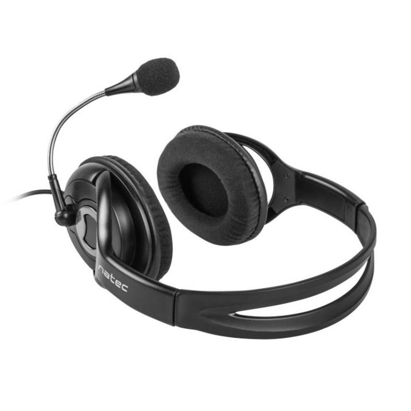 Natec Bear 2 NSL-1178 Auriculares con Micrófono Negros imagen 2