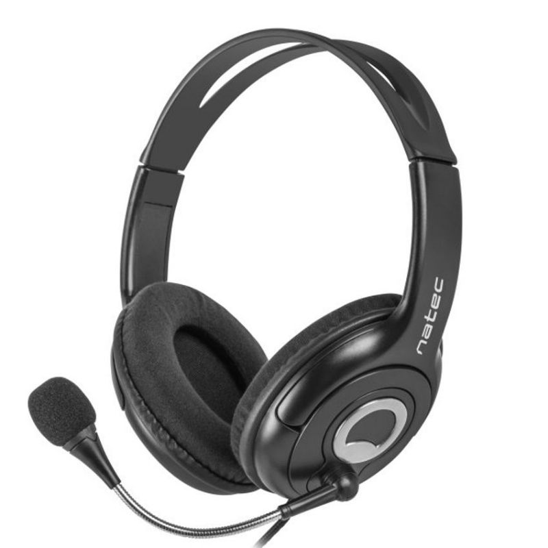 Natec Bear 2 NSL-1178 Auriculares con Micrófono Negros imagen 3