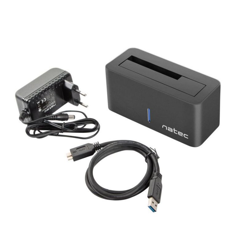 Natec Docking Station Kangaroo Sata USB 3.0 Negra imagen 4