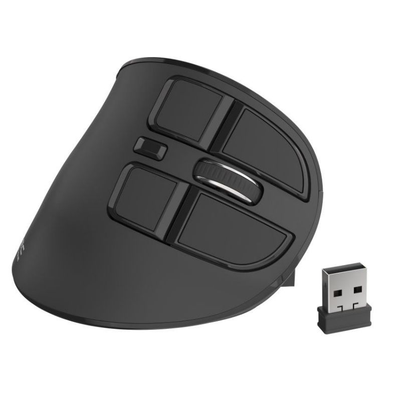 Natec Eucphonie Ratón Inalámbrico USB Negro 2400 Dpi imagen 2