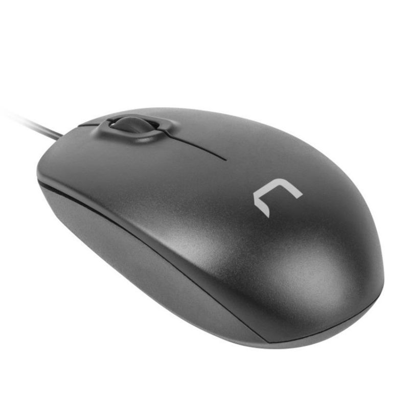 Natec Hawk Ratón Laser 1000 DPI Negro
