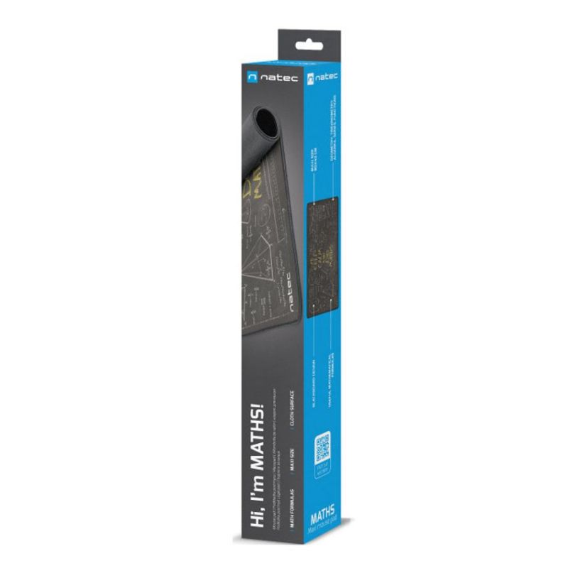 Natec Maths Maxi Alfombrilla Gaming 800x400x3mm imagen 5