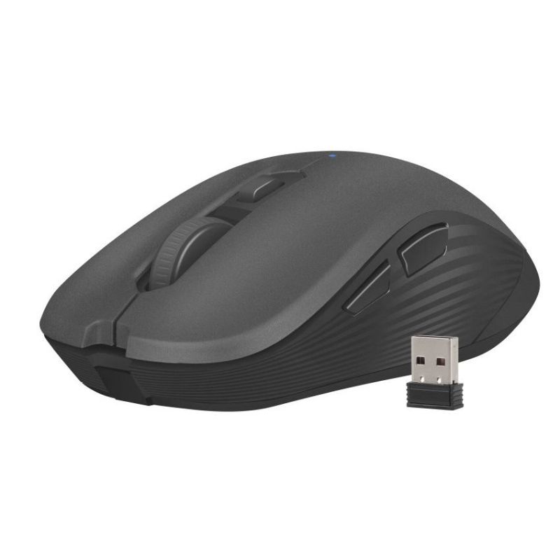 Natec Robin Ratón Inalámbrico Negro USB 1600 Dpi