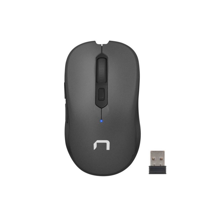 Natec Robin Ratón Inalámbrico Negro USB 1600 Dpi imagen 5