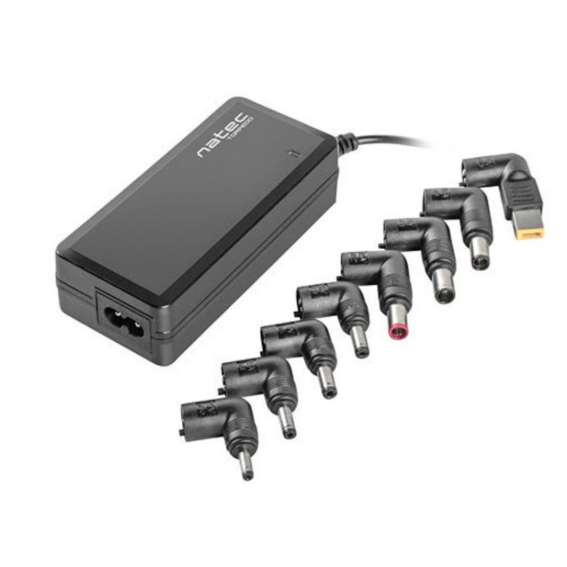 Natec Torpedo UNI-70 Cargador Universal Portátil 8 Conectores 65W
