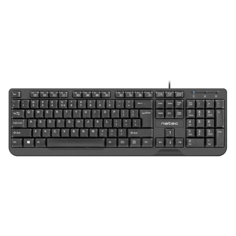 Natec Trout Slim Teclado USB Negro imagen 2