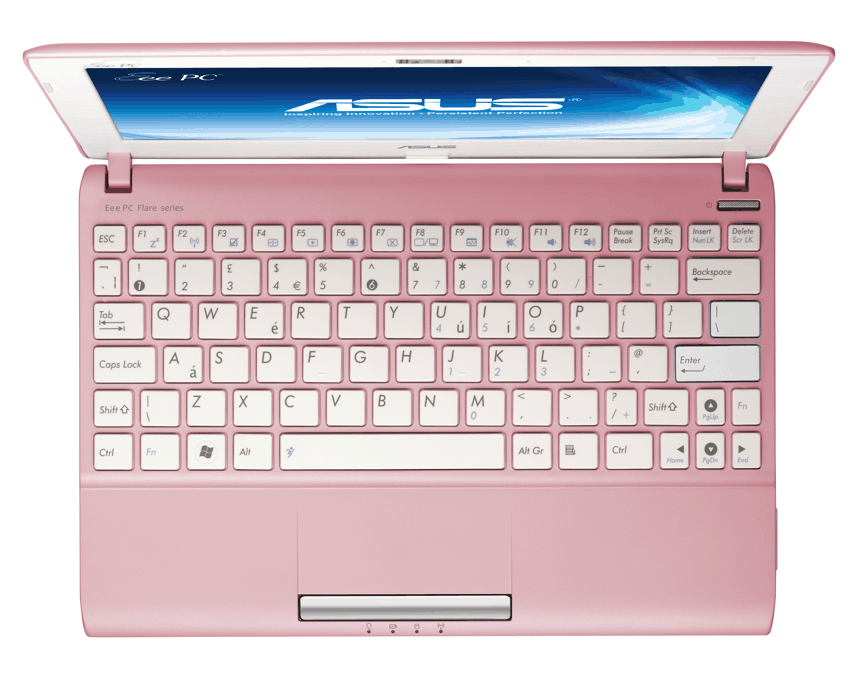NetBook ASUS EEEPC 1025C (PIK027S) Rosa imagen 4