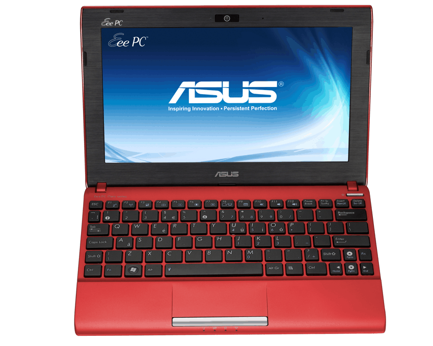 NetBook ASUS EEEPC 1025C (RED032S) Rojo