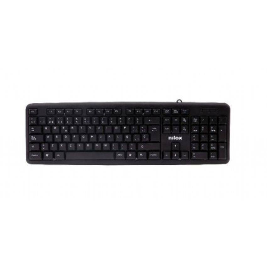 Nilox Teclado USB Negro imagen 2