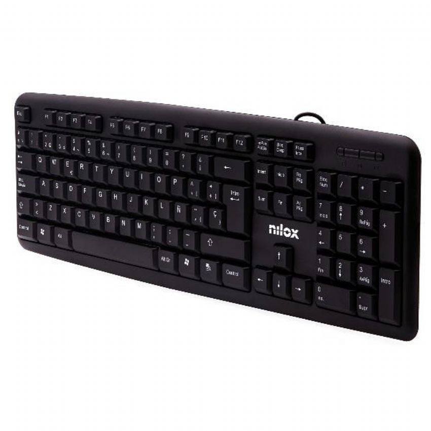Nilox Teclado USB Negro imagen 3