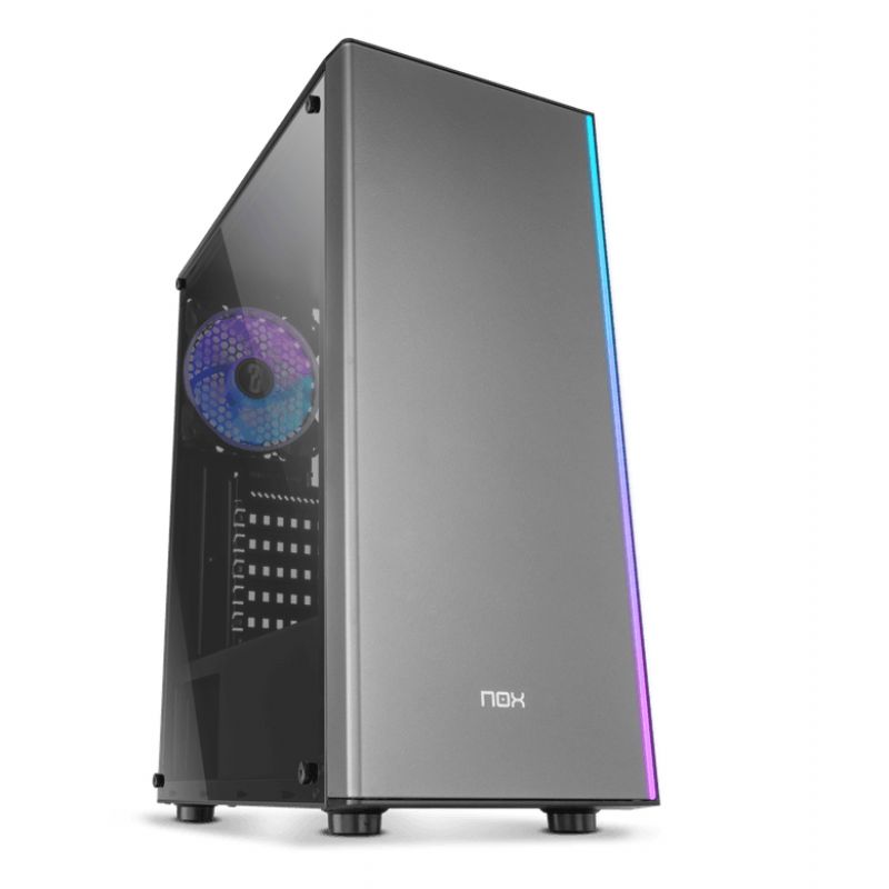 Nox Infinity Omega RGB Cristal Templado