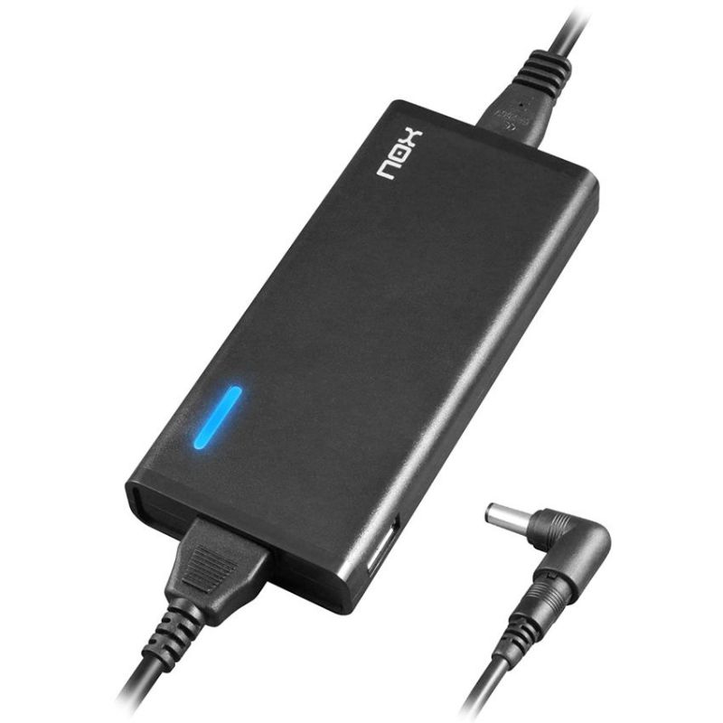 Nox NXPWR65NB Cargador Universal Portátil 10 Conectores 65W