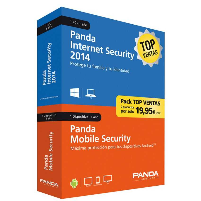 Panda Internet Security 2014 + Panda Mobile Security ( 1 Licencia )