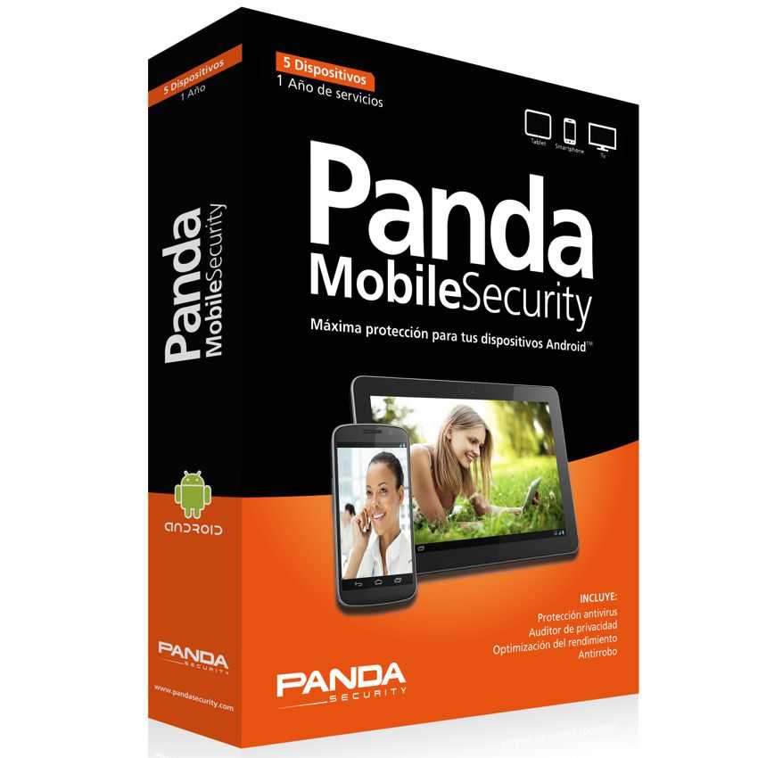 Panda Mobile Security - Retail 5 Dispositivos - 1 Año