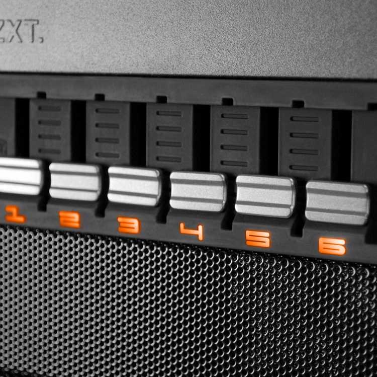 Panel RPM NZXT Sentry Mix 6 Fans LED colores imagen 4