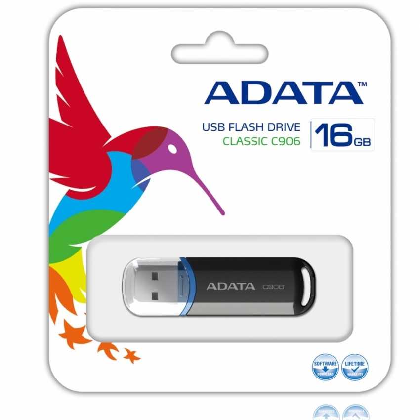 Pen Drive A-DATA C906 16Gb. USB 2.0 AC906-16G-RBK Negro imagen 3
