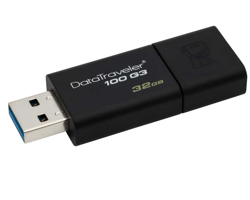 Pen Drive KINGSTON DataTraveler 100 G3 32Gb. USB 3.0 DT100G3/32GB