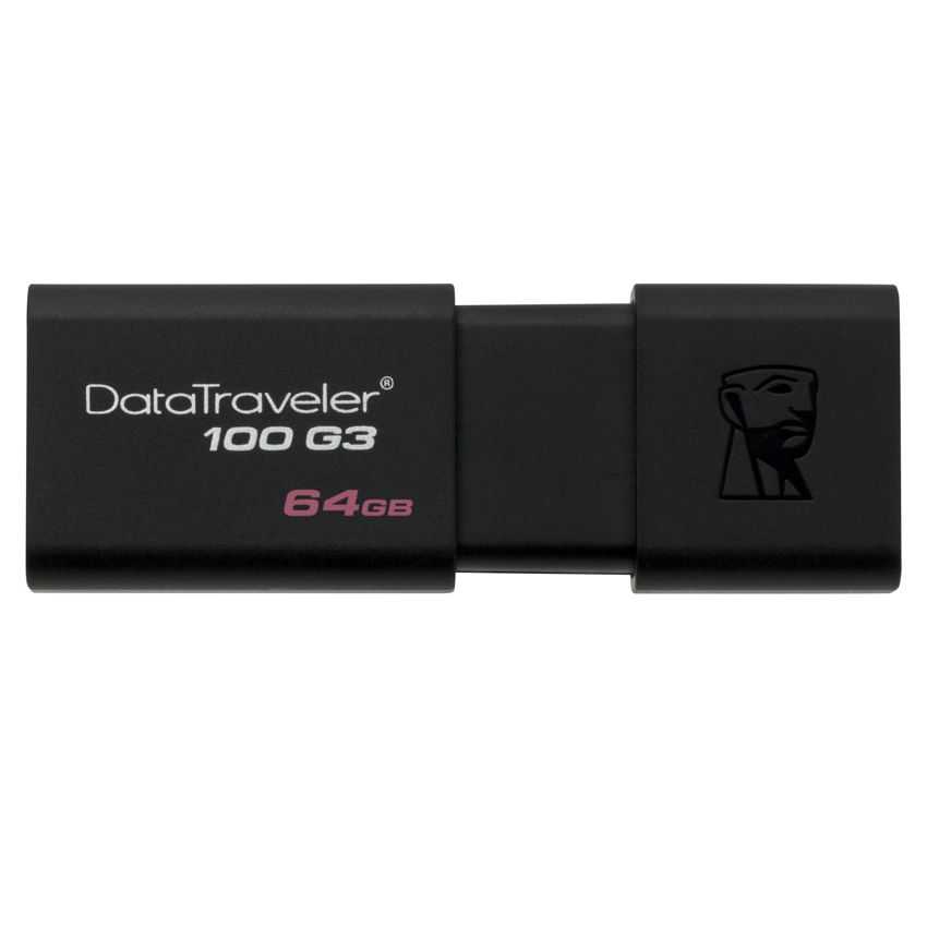 Pen Drive KINGSTON DataTraveler 100 G3 64Gb. USB 3.0 DT100G3/64GB imagen 3