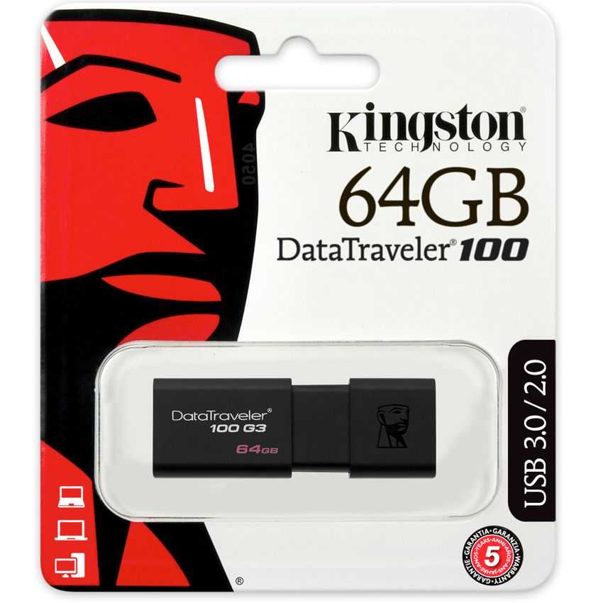Pen Drive KINGSTON DataTraveler 100 G3 64Gb. USB 3.0 DT100G3/64GB imagen 5