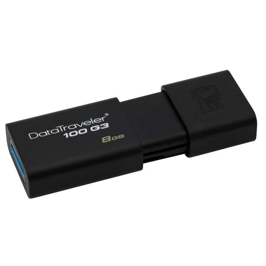 Pen Drive KINGSTON DataTraveler 100 G3 8Gb. USB 3.0 DT100G3/8GB imagen 2