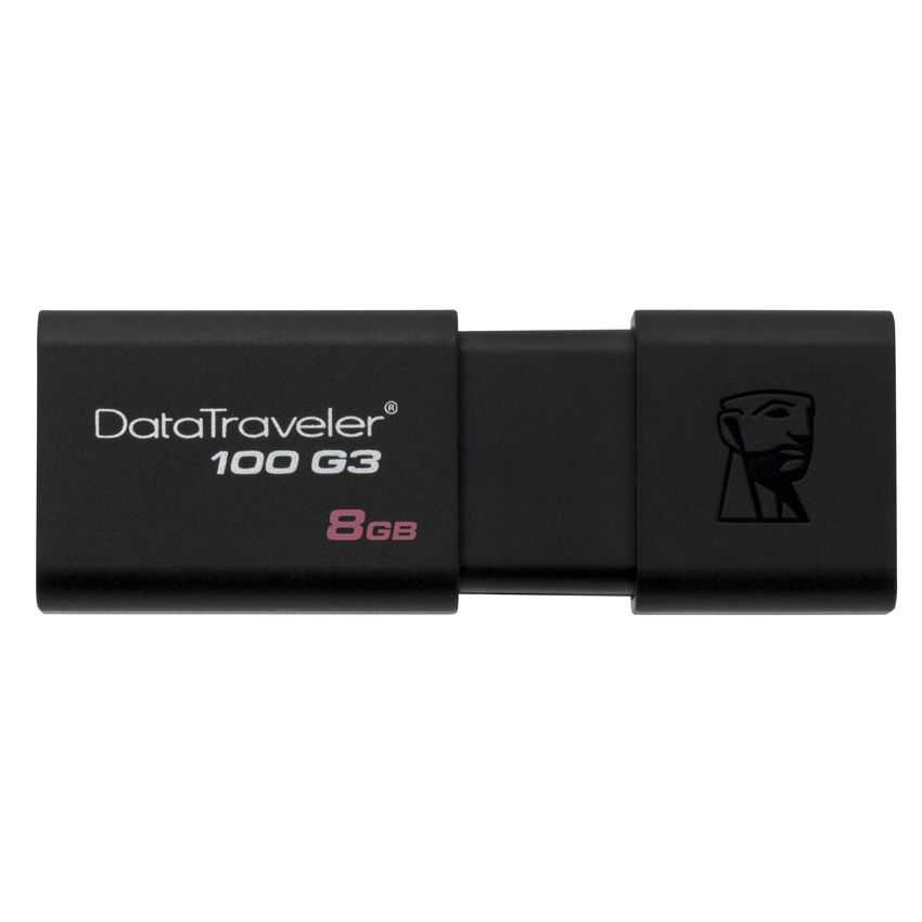 Pen Drive KINGSTON DataTraveler 100 G3 8Gb. USB 3.0 DT100G3/8GB imagen 3