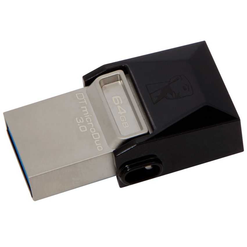 Pen Drive KINGSTON DataTraveler MicroDuo OTG 64 Gb. USB 3.0 DTDUO3/64GB imagen 3
