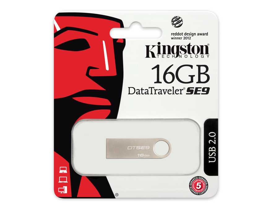 Pen Drive KINGSTON DataTraveler SE9 16 Gb. USB 2.0 DTSE9H/16GB imagen 3
