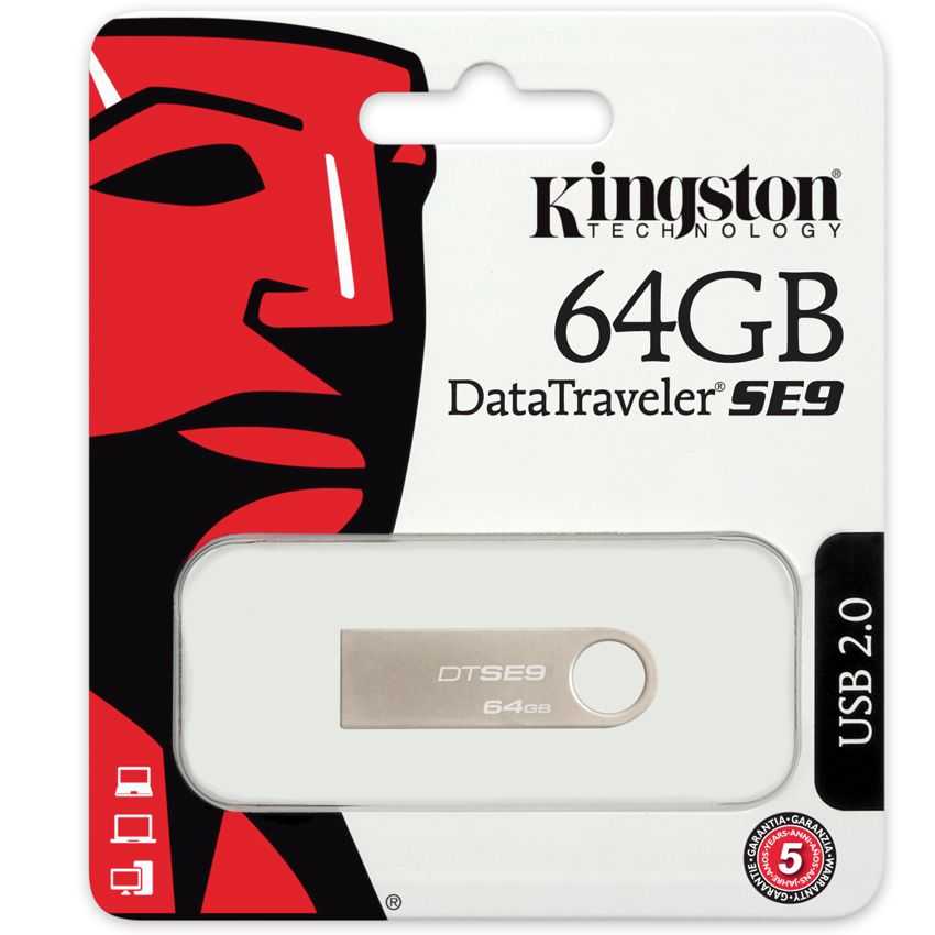 Pen Drive KINGSTON DataTraveler SE9 64 Gb. USB 2.0 DTSE9H/64GB imagen 4