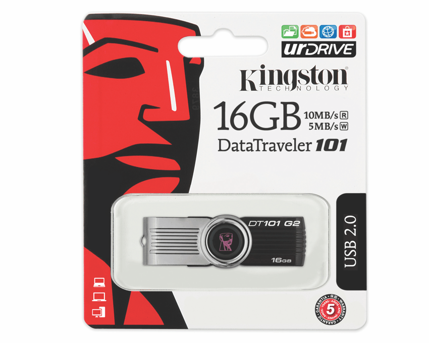 Pen Drive Kingston 16 Gb. DT/101 G2 imagen 5