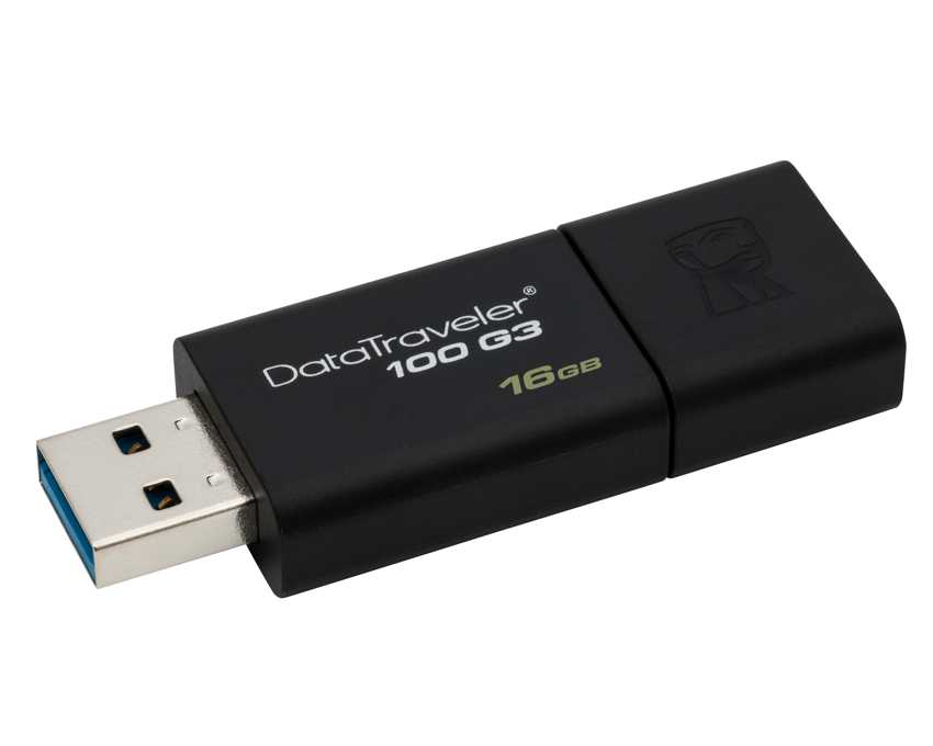 Pen Drive Kingston 16 Gb. DT100G3 USB 3.0