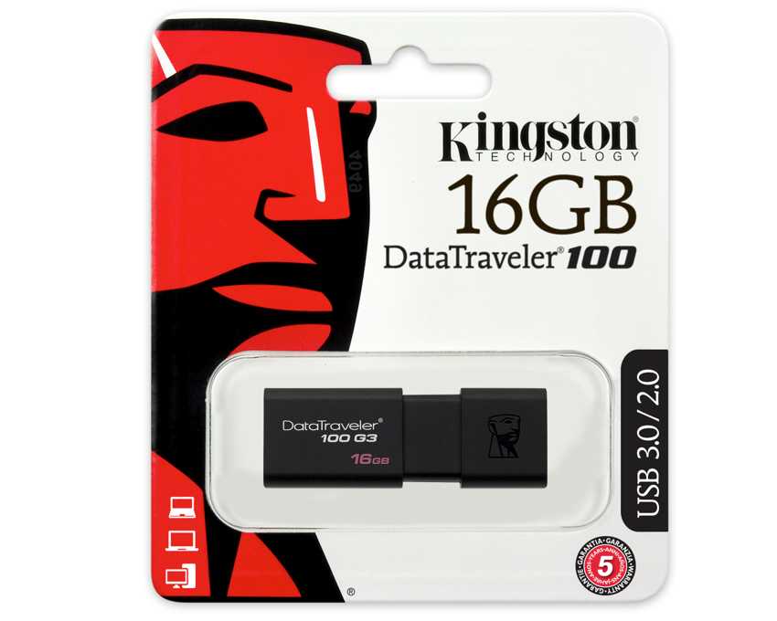Pen Drive Kingston 16 Gb. DT100G3 USB 3.0 imagen 2