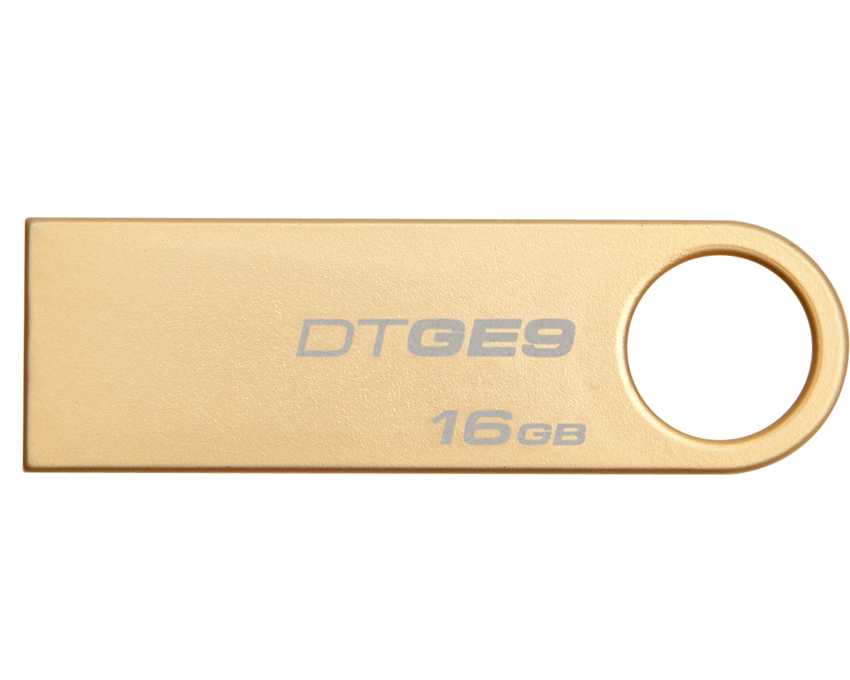 Pen Drive Kingston 16 Gb. DTGE9 Golden USB 2.0 imagen 3