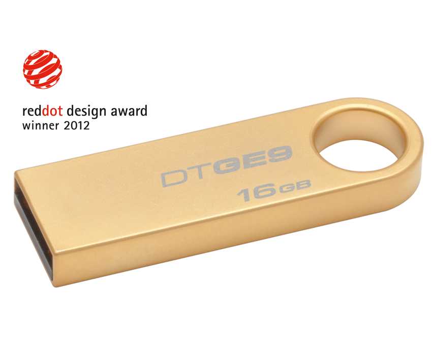 Pen Drive Kingston 16 Gb. DTGE9 Golden USB 2.0 imagen 4