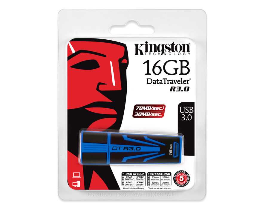 Pen Drive Kingston 16 Gb. DataTraveler R30 USB 3.0 imagen 5