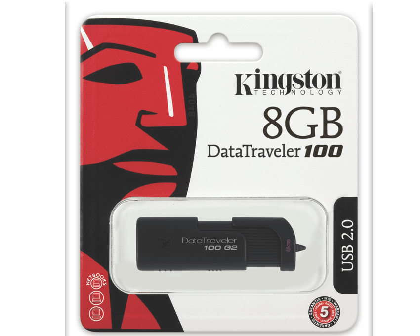 Pen Drive Kingston 8 Gb. DT100 G2 imagen 5