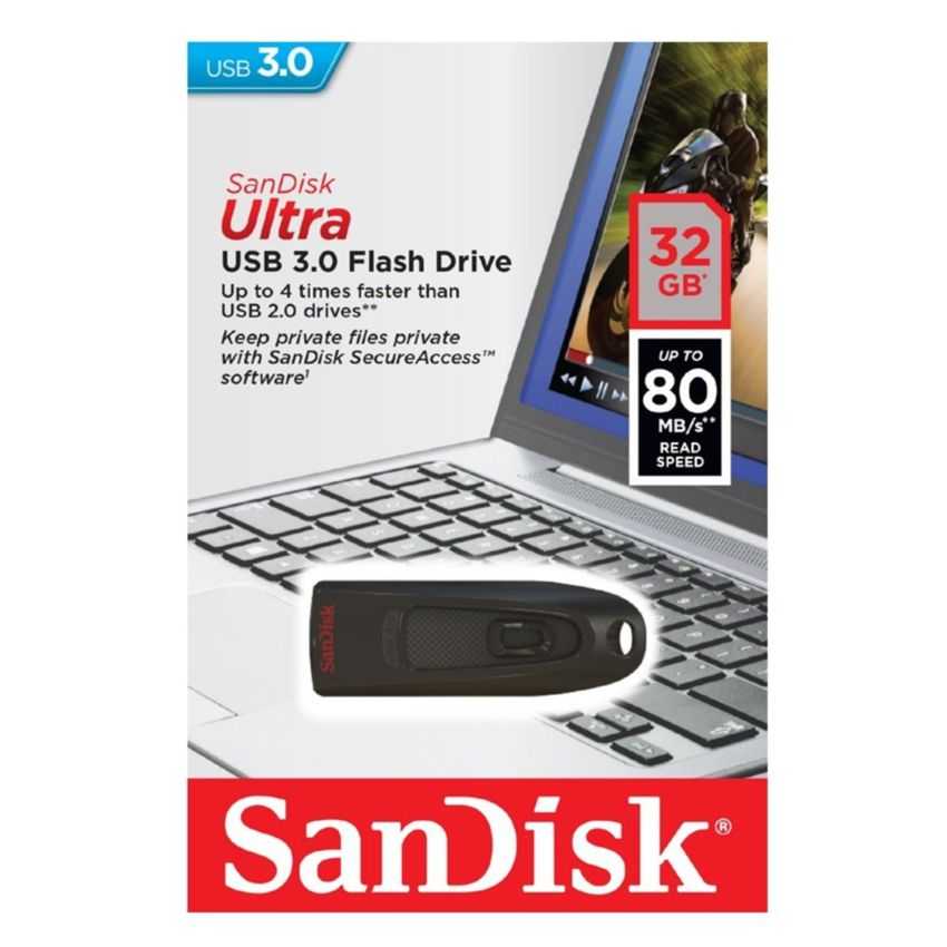 Pen Drive SANDISK 32 Gb. USB 3.0 Cruzer Ultra imagen 4