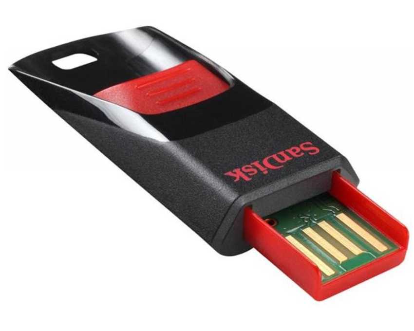 Pen Drive SANDISK 64 Gb. USB 2.0 Curzer Edge
