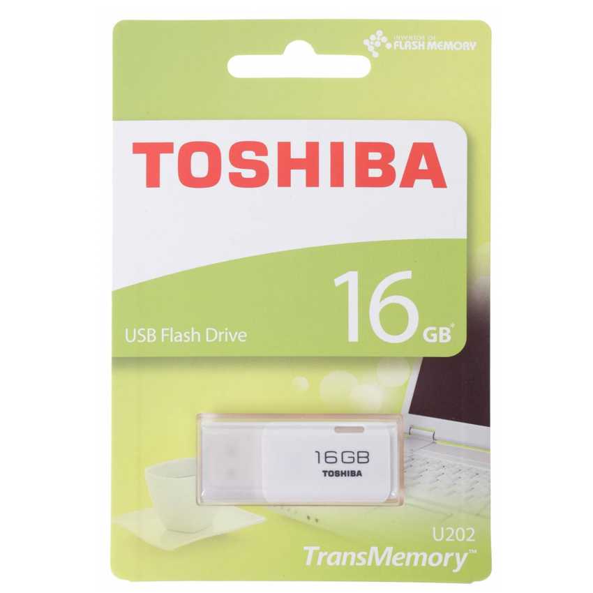 Pen Drive Toshiba Blanco U202 16Gb USB 2.0 imagen 2