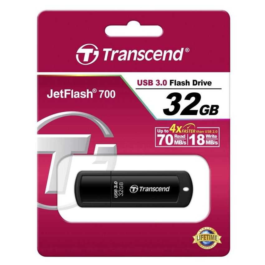 Pen Drive Transcend JetFlash 700 32Gb USB2.0 imagen 2
