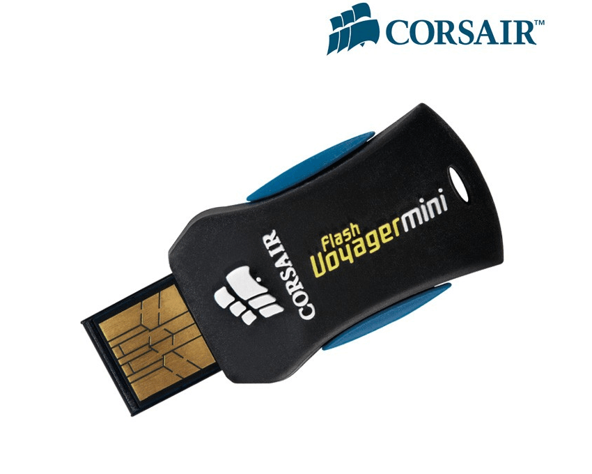 Pendrive 8GB CORSAIR FlashVoyagerMini USB Retractil imagen 2